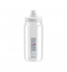 Bidon Elite Fly Transparente Logo Gris 550 Ml