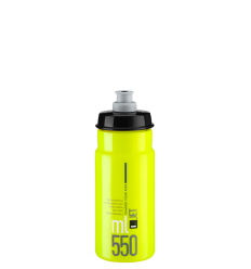 Bidón Elite Jet Amarillo Fluor Logo Negro 550 ml