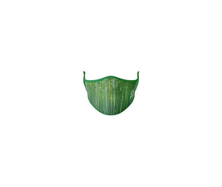 Mascarilla Otso Bamboo Verde-Blanco