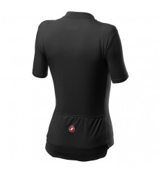 Maillot Castelli Anima 3 Mujer Negro/Rojo