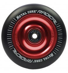 Rueda Metalcore Bestial Wolf 110Mm Negro / Rojo