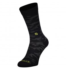 Calcetines Scott Trail Camo Crew Negro