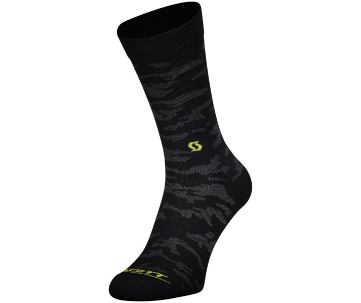 Calcetines Scott Trail Camo Crew Negro