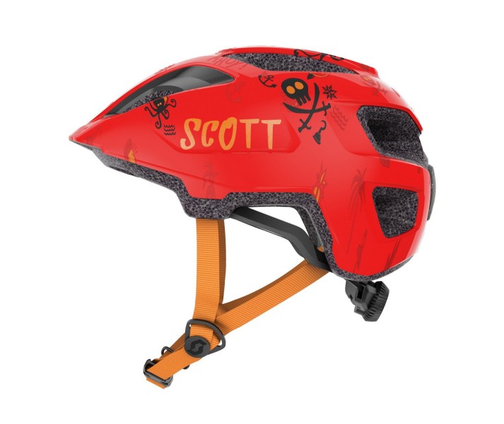 Casco Scott Spunto Niño CE Rojo Florida