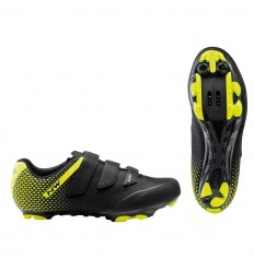 Zapatillas Northwave Origin 2 Negro-Amarillo Fluo