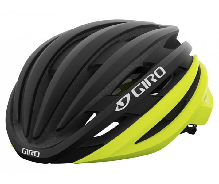 Casco carretera Giro CINDER MIPS Negro/Amarillo Flúor