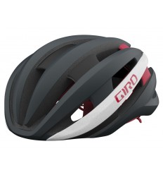 Casco carretera Giro SYNTHE II MIPS Titanio/Blanco/Rojo