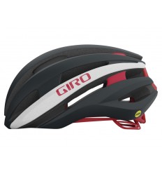 Casco carretera Giro SYNTHE II MIPS Titanio/Blanco/Rojo