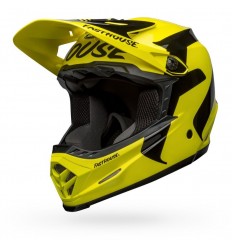 Casco Bell FULL 9 FUSION MIPS FASTHOUSE Amarillo Flúor/Negro