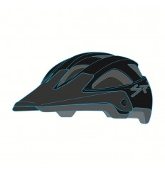 Casco Spiuk Dolmen Unisex Negro-Antracita