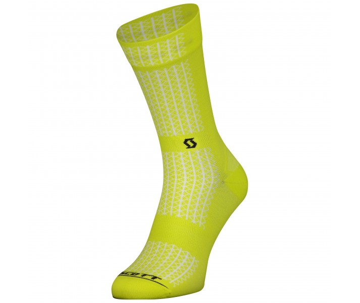 Calcetines Scott Performance Crew Amarillo/Negro