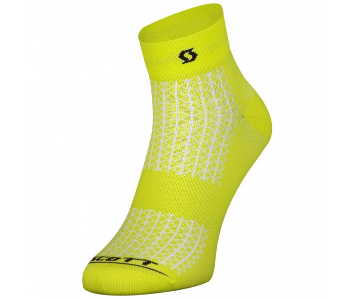 Calcetines Scott Performance Quarter Amarillo/Negro