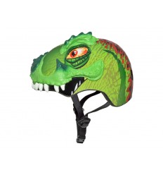 Casco Raskullz Infantil Dino 5+ Verde