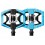 PEDALES MIXTOS CRANK BROTHERS DOUBLE SHOT 2 AZUL/NEGRO