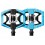 PEDALES MIXTOS CRANK BROTHERS DOUBLE SHOT 2 AZUL/NEGRO