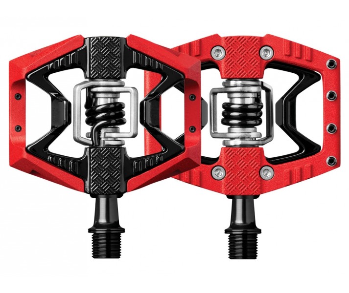 PEDALES MIXTOS CRANK BROTHERS DOUBLE SHOT 3 ROJO/NEGRO