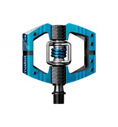 PEDALES AUTOMÁTICOS CRANK BROTHERS MALLET E AZUL ELÉCTRICO