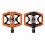 Pedales Crankbrothers Double Shot Naranja