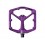 Pedales CrankBrothers STAMP 7 Pequeño Morado (incluye Pins Extra)