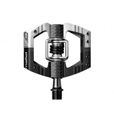 PEDALES AUTOMÁTICOS CRANK BROTHERS MALLET E LONG SPINDLE NEGRO/PLATA