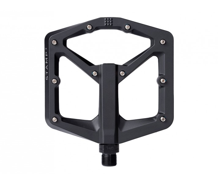 PEDALES PLATAFORMA CRANK BROTHERS PEDAL STAMP 3 LARGE NEGRO