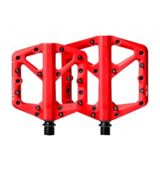 PEDALES PLATAFORMA CRANK BROTHERS STAMP 1 SMALL ROJO