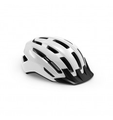 Casco Met Downtown Blanco Brillo