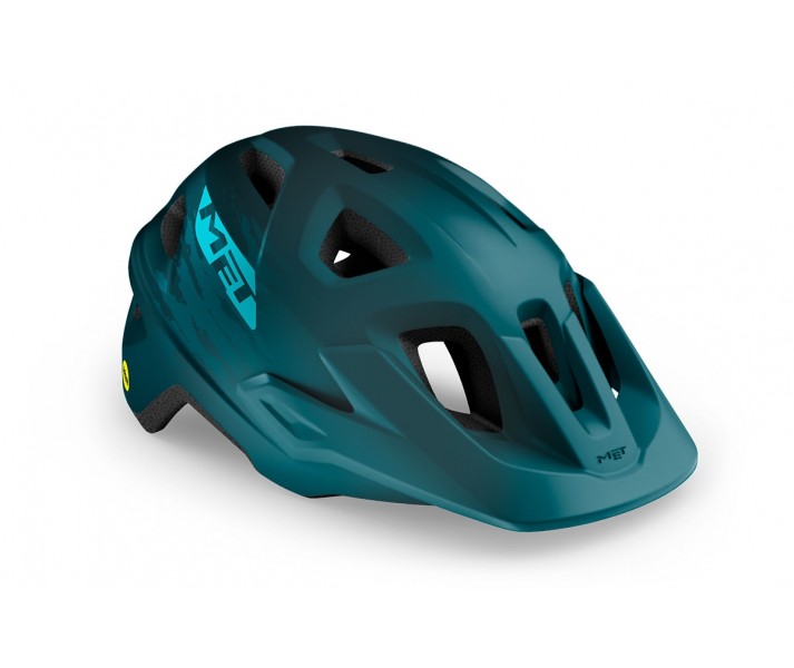 Casco Met Echo Mips Azul Mate