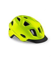 Casco Met Mobilite Mips Amarillo Mate