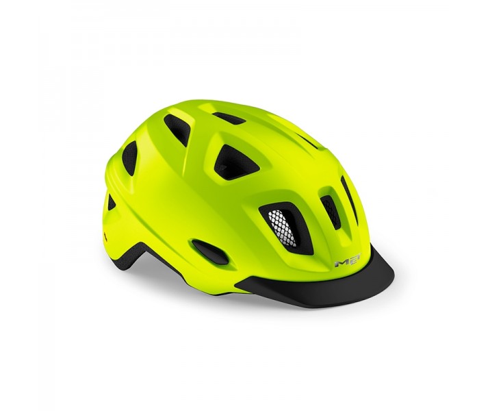 Casco Met Mobilite Mips Amarillo Mate