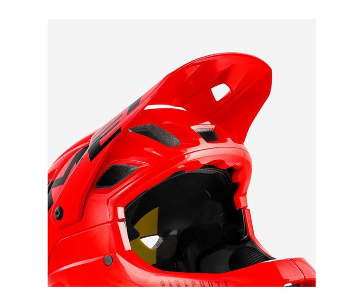 Visera Met Para Casco Parachute Mcr Rojo L