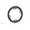 Plato Absolute Black Sram Apex 1 Traction Chainring Negro