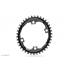 Plato Absolute Black Sram Apex 1 Traction Chainring Negro