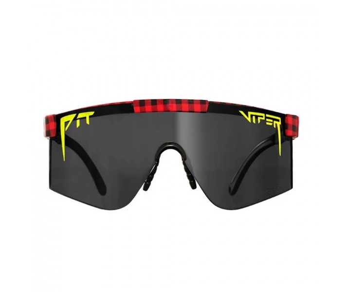 Gafas Pit Viper Party In Plaid 2000 Reflectantes Z87 Negro