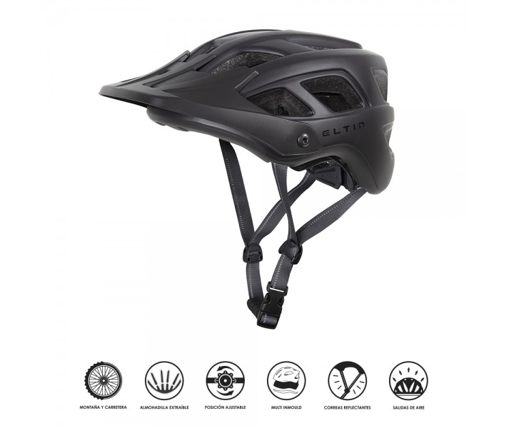 Casco Eltin 3 Protect Negro (55-59)