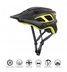 Casco Eltin 3 Protect Negro/Amarillo (55-59)