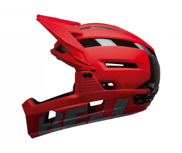 Casco Bell SUPER AIR R SPHERICAL Rojo/Gris