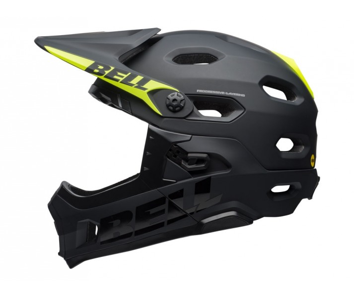 Casco Bell SUPER DH SPHERICAL  Negro Mate/Negro Brillo