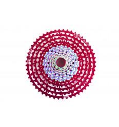 Cassette KCNC Master MTB 9-52 Sram XD 12v Rojo UN