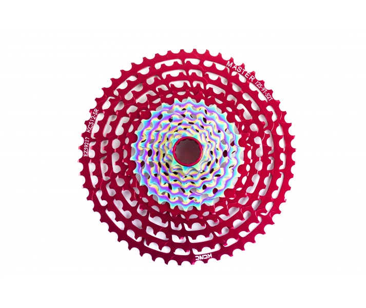 Cassette KCNC Master MTB 9-52 Sram XD 12v Rojo UN