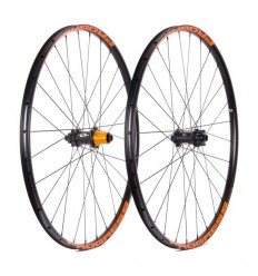 Juego Ruedas Progress DYN Ceramic 29 15x110 y 12x148 Boost Shimano Naranja