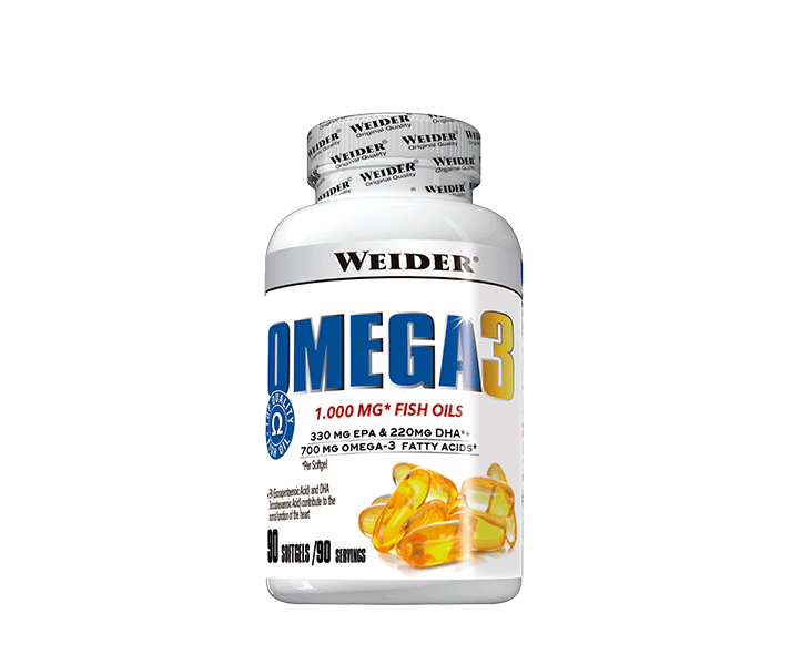 Capsulas Victory Endurance Omega 3 Weider 90 Uds