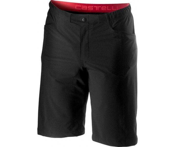 Short Castelli Unlimited Baggy Negro