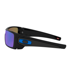 Gafas Oakley Batwolf Negro Polished Lente Prizm Sapphire |OO9101-5827|