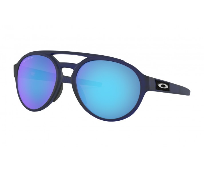 Gafas Sol Oakley Forager Matte Translucent Blue lente Prizm Sapphire Polarized
