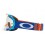 Máscara Oakley Mayhem Pro MX Race Azul Naranja Lente Transparente |OO7051-29|