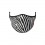 Mascarilla Otso Zebra Negro