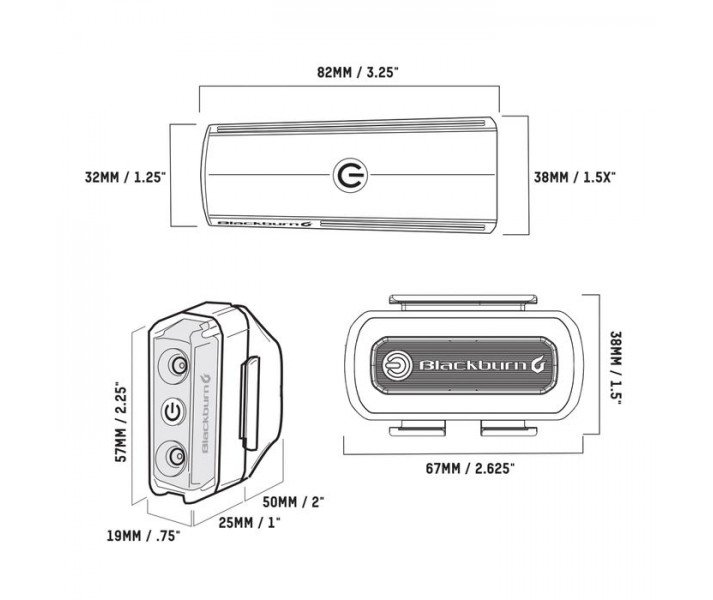 Luces Blackburn Combos Luminate 360 Light Set