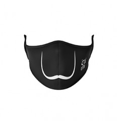 Mascarilla Otso Moustache Negro