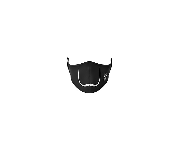Mascarilla Otso Moustache Negro